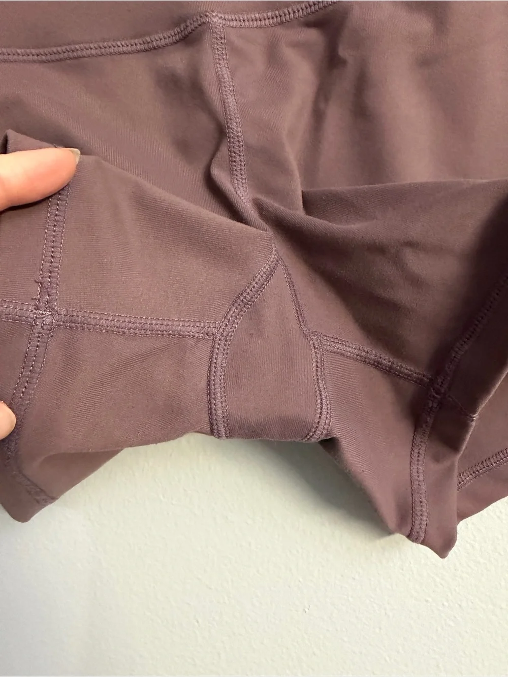 Born Primitive Women's High-Waist Athletic Shorts in Mauve